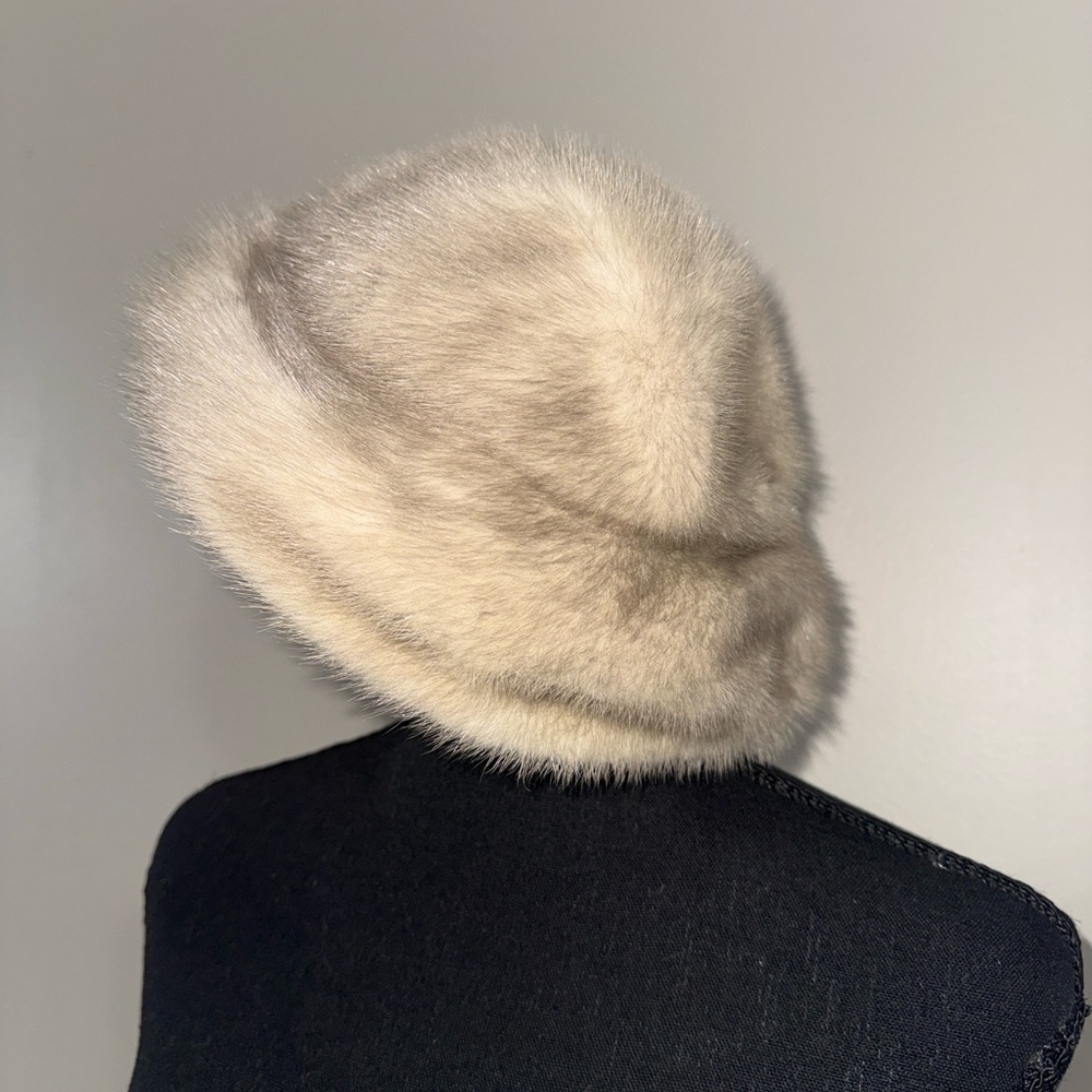Vintage 40s real fur hat